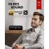 Anker A3116011 Soundcore Motion+ Bluetooth Speaker with Hi-Res 30W Audio, Extended Bass and Treble, Wireless HiFi Portable Speaker with App, Customizable EQ, 12-Hour Playtime, IPX7 Waterproof, USB-C - Black